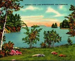 Robert&#39;s Cove Lake Winnipesaukee New Hampshire NH Linen Postcard E7 - £4.05 GBP