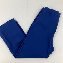 Tribal Women Size 2 Pant Stretch Royal Blue Business Capri Machine Washable - £12.84 GBP