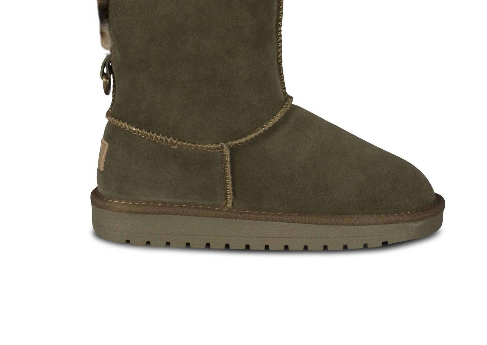 Cloud Nine ladies kamo boot in Olive