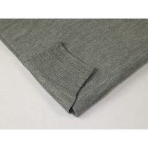 Mens PRINCELY Merinos Wool Sweater Knits Light Weight Polo 1011-40 Gun Metal image 3