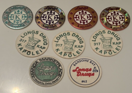 Lot 9 Longs Drugs Hawaii Kapolei Kaneohe Manoa Honolulu Hawaii POG Milk Cap - £14.99 GBP