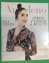 ANGELENO MAGAZINE - LILLY COLLINS - MARCH 2017 - $31.41 CAD