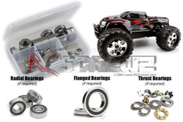 RCScrewZ Rubber Shielded Bearing Kit hpi048r for HPI Racing Savage Flux 1/8th - $49.45