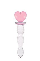 Crystal Heart Of Glass Pink Plug - €36,35 EUR