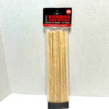 Backyard Grill Disposable 12 inch Bamboo Skewers Pack of 100 New - £10.07 GBP