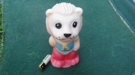 Vintage USSR Russian  Rubber Toy LION 1970s - £15.50 GBP