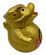 Chinese New Year Of The Dragon  4&quot; Tall Ceramic Dragon Figurine Coin Bank - $263.24 MXN