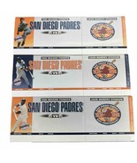 1996 60th Anniv. San Diego Padres Season Ticket Stubs Ashby, Gwynn, Cami... - €8,64 EUR