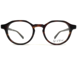 Eyes of Faith Eyeglasses Frames SING Dark Havana Tortoise Round 47-19-145 - £40.28 GBP