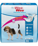 Four Paws Wee Wee Disposable Dog Diapers, Medium - 36 Count - £40.45 GBP+