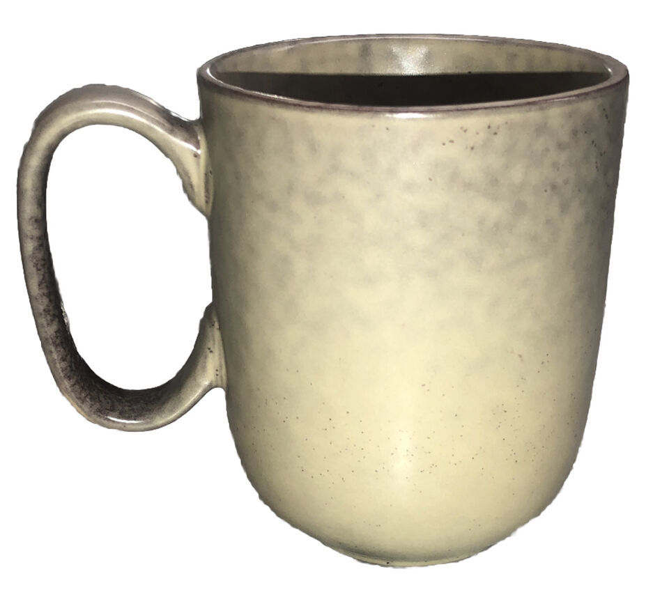 Bed Bath Beyond Studio 3B Mio 15oz Ceramic Coffee Tea Cup Mug Toast Color New