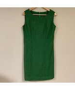 Vintage 60s 70s Green Wool Dress 8-12 Groovy Mini GoGo Mod Retro Hippie ... - £95.13 GBP