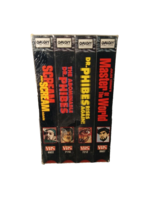 Vhs Vincent Price Collection Vhs Four (4) Tape Horror Sci-Fi Box Set Dr Phibes - £32.23 GBP
