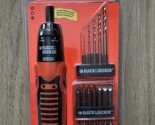 Black &amp; Decker Battery Powered Drilling &amp; Screwdriver Set 20 Pieces NEW - $44.03