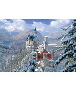 Winter at Neuschwanstein Castle 2000pc Jigsaw Puzzle - $42.32