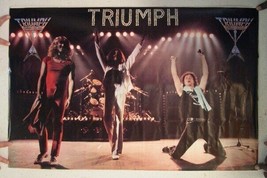 Triumph Poster Band Shot Concert Vintage - £70.47 GBP