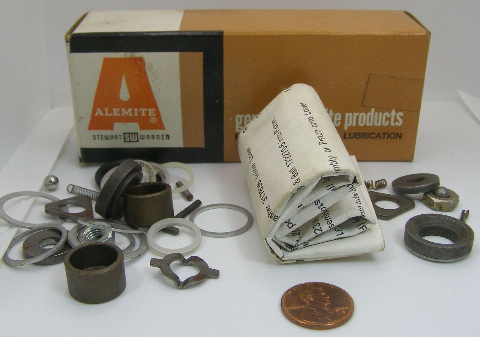 Alemite Repair Kit 398639-2 For G-324498 &amp; G337495 Air Motors Instructio... - $39.99