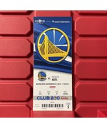Golden State Warriors Vs Brooklyn Nets NBA Basketball Ticket November 2012 - $171.16 MXN