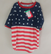 NWT Top Paw American Flag Tee Dog Size Large - £4.47 GBP