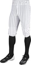 CHAMPRO YOUTH TRIPLE CROWN BASEBALL KNICKERS SIZE XL NEW BLACK PINSTRIPE - $19.79