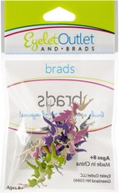 Eyelet Outlet Shape Brads 12/Pkg Fairy. - £9.34 GBP