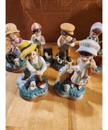 6 Vintage figurines Little Girls &amp; Boys with Pets 5 inches tall made in ... - $89.99