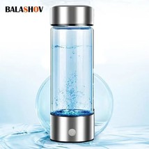 420ml Hydrogen Rich Water Cup Electric Bottle Titanium  Filter Portable ... - €30,38 EUR