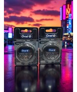 Oral-B Charcoal Mint Floss, 54.6 YD Each Infused With Charcoal Brand New... - $12.86