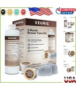 K-Cup Compatible Maintenance Kit: Essential Descaling &amp; Water Filters (7... - $39.86 CAD