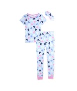 Cozy Jams Girls Tight Fit Top and Pants Pajamas with Eye Mask - Size 8 - $284.91 MXN