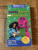 Barney Rhymes With Mother Goose VHS - £31.19 GBP