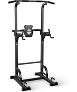 Adjustable Power Tower 400Lbs Max Weight Dip Station Pull up Bar Power R... - $3,880.67 MXN
