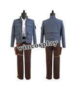 Han Solo Cosplay Costume Adult Jacket Uniform Halloween Star Wars Costume - £69.92 GBP