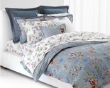 Ralph Lauren Maggie Floral Stripe 6P Queen Duvet Shams Euros Pillow Set ... - $278.35