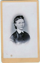 CDV Photo of Lady in Nice Attire 1870s  Jever, Germany - £3.18 GBP