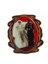 Princess Diana Pin Button Pinback Prince Charles Danbury Mint Collection... - $19.69
