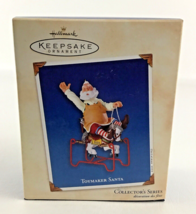 Hallmark Keepsake Christmas Ornament Toymaker Santa #4 Rocking Horse New... - £39.62 GBP