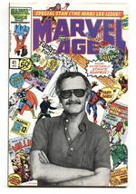 Marvel Age #41 1986-Stan Lee photo cover-comic book VF+ - £49.29 GBP