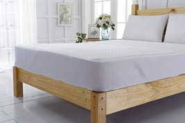 Bed Maker&#39;s Levinsohn Cooling Mattress Pad Cover Soft and Comfortable, White - £47.30 GBP