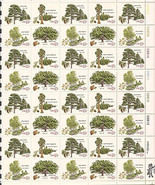 American Trees Sheet of Forty 15 Cent Postage Stamps Scott 1764-67a - $29.95