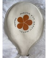 Mauna Kea Beach Hotel Tennis Racket  Cover Vtg Hawaii Resort Memorabilia... - $39.59 CAD