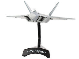 Lockheed Martin F-22 Raptor Fighter Aircraft United States Air Force 1/145 Dieca - £24.99 GBP