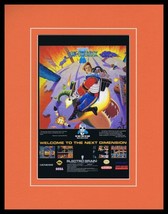 Lost Dimension 1993 SNES 11x14 Framed ORIGINAL Vintage Advertisement - £27.37 GBP