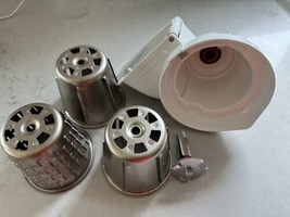 KitchenAid Rotor Slicer Shredder Mixer Attachment Cones &amp; Shaft Priced T... - £15.42 GBP