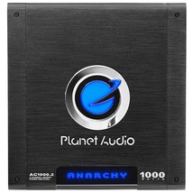 Planet Audio AC1000.2 2 Channel Car Amplifier - 1000 Watts, Full Range, Class A/ - £109.85 GBP
