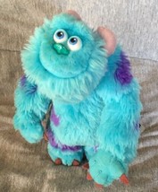 Disney Pixar Monsters, Inc. Mini Poseable 6” Plush Sulley Hasbro 2001 Clean Cute - $12.00