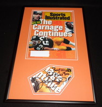 Jim Campen Signed Framed 1992 Sports Illustrated Cover Display Packers - £63.22 GBP