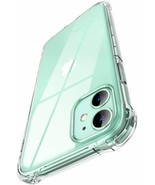 New AINOPE Protective PHONE CASE For iPhone 11 Crystal Clear Double Bump... - £7.11 GBP