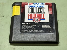 Bill Walsh College Football Sega Genesis Cartridge Only - £4.11 GBP