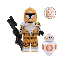 Bomb Squad Clone Trooper (Phase I) Star Wars Minifigures Weapons and Accessories - £3.18 GBP